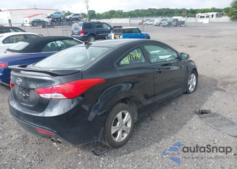 2013 Hyundai Elantra Gs from USA, damaged, VIN KMHDH6AE6DU014003